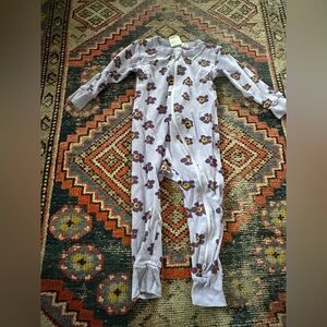 Parade Organics zippered pajamas, 18-24 months